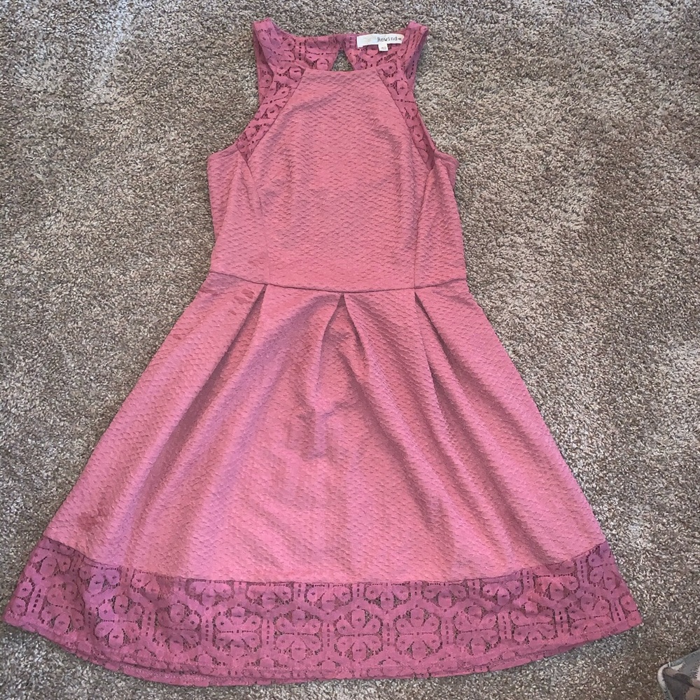 Pink Rewind Dress for Teens